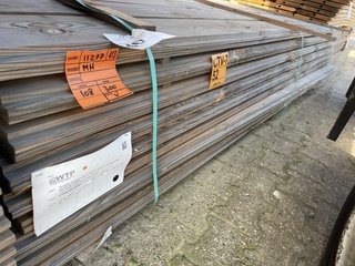 Ca. 108x Douglas Zweeds Rabat, 26x190mm, lengte 300cm
